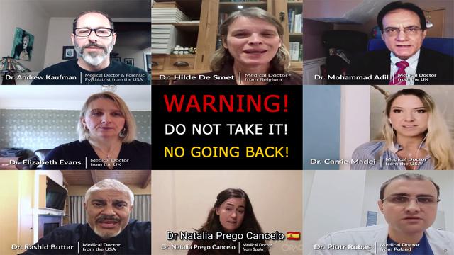WARNING: 30 Doctors/experts from all over the world warn about ‘covid’ vaccine!