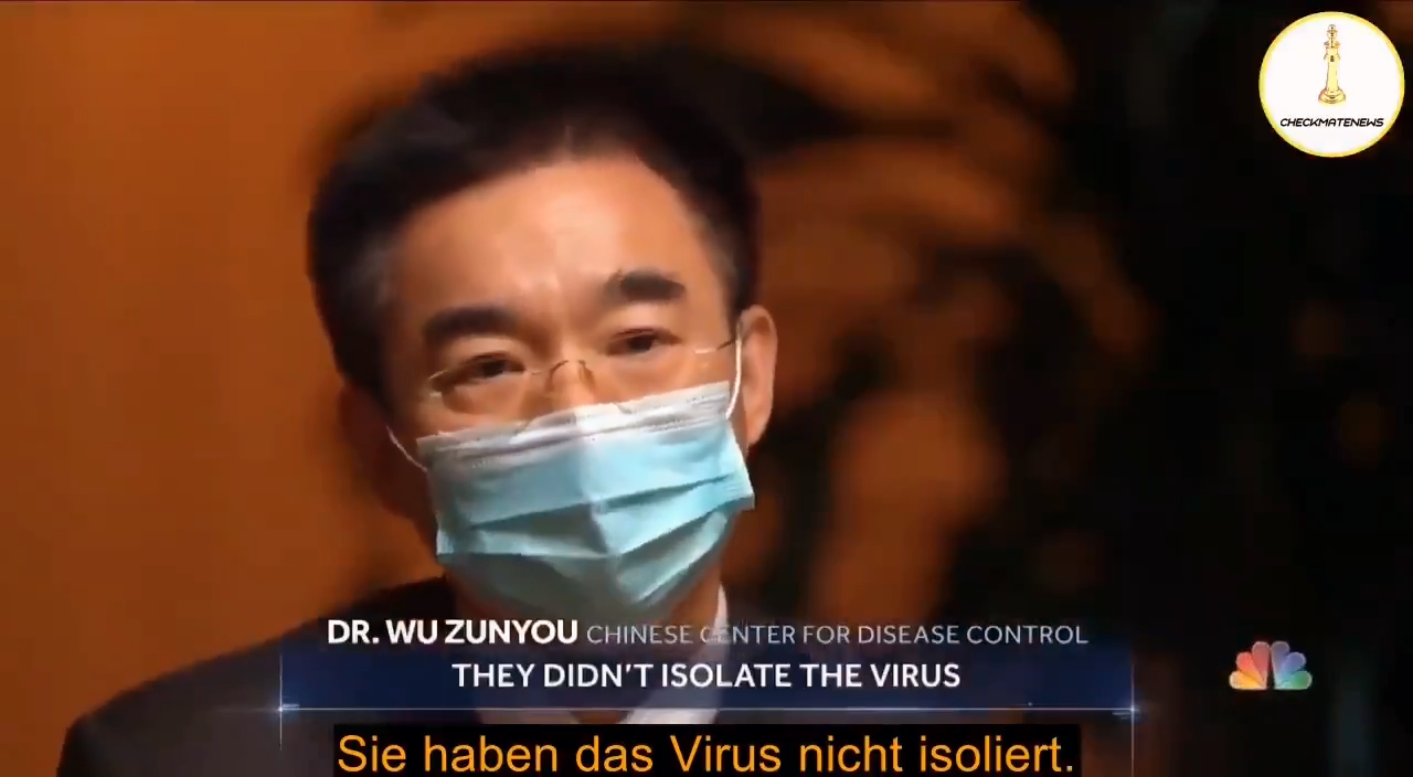 Dr Wu Zunyou - They didn't isolate the virus