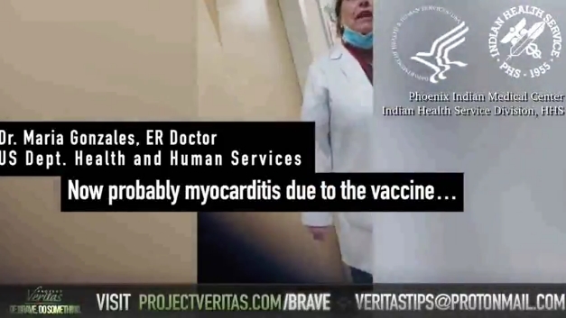 PROJECT VERITAS & RN Jodi O’Malley on Covid Vax Coverup at Phoenix Indian Medical Center, Arizona (Sept 20, 2021)