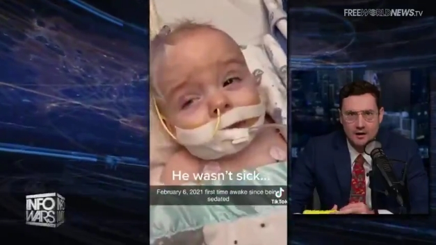 BABY paralyzed from the neck down 13 days after trial Pfizer jab (21 September 2021)