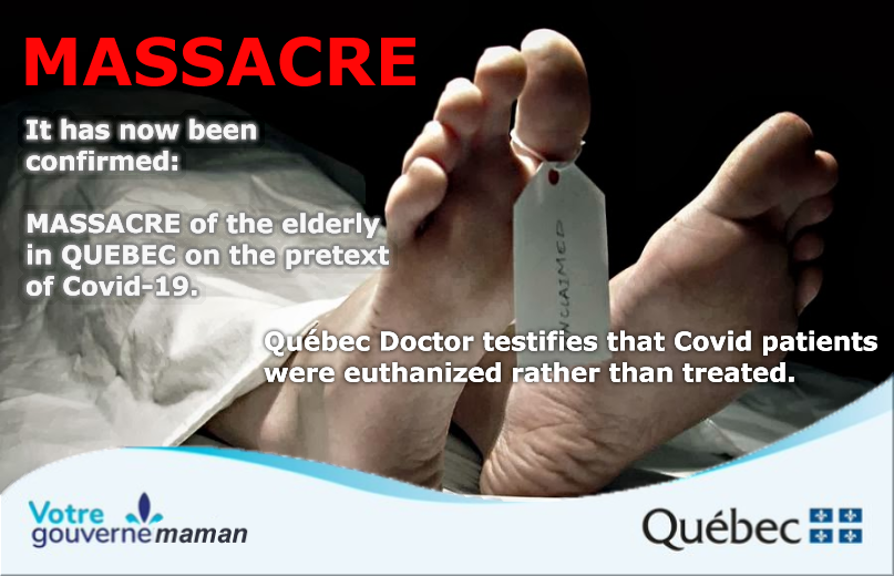 Euthanasia Prevention Coalition: there has been a “MASSACRE” of the elderly in Quebec by euthanasia on pretext of Covid-19 (19 November 2021)