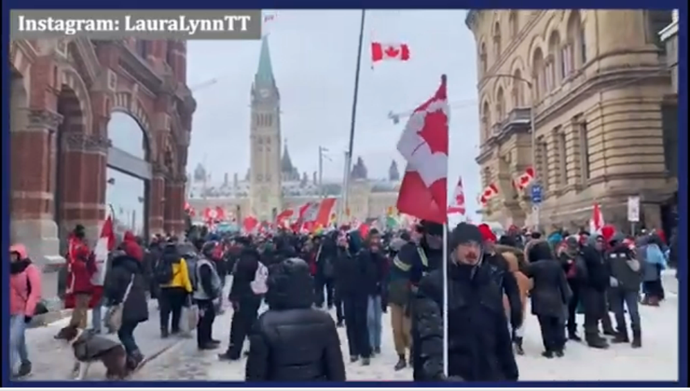 Patriots Line the Streets of Ottawa | Live with Laura-Lynn (15 February 2022)