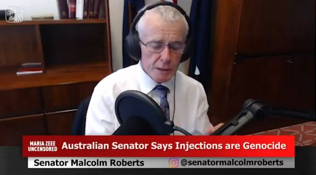 Senator Malcolm Roberts Australia Maria Zeee