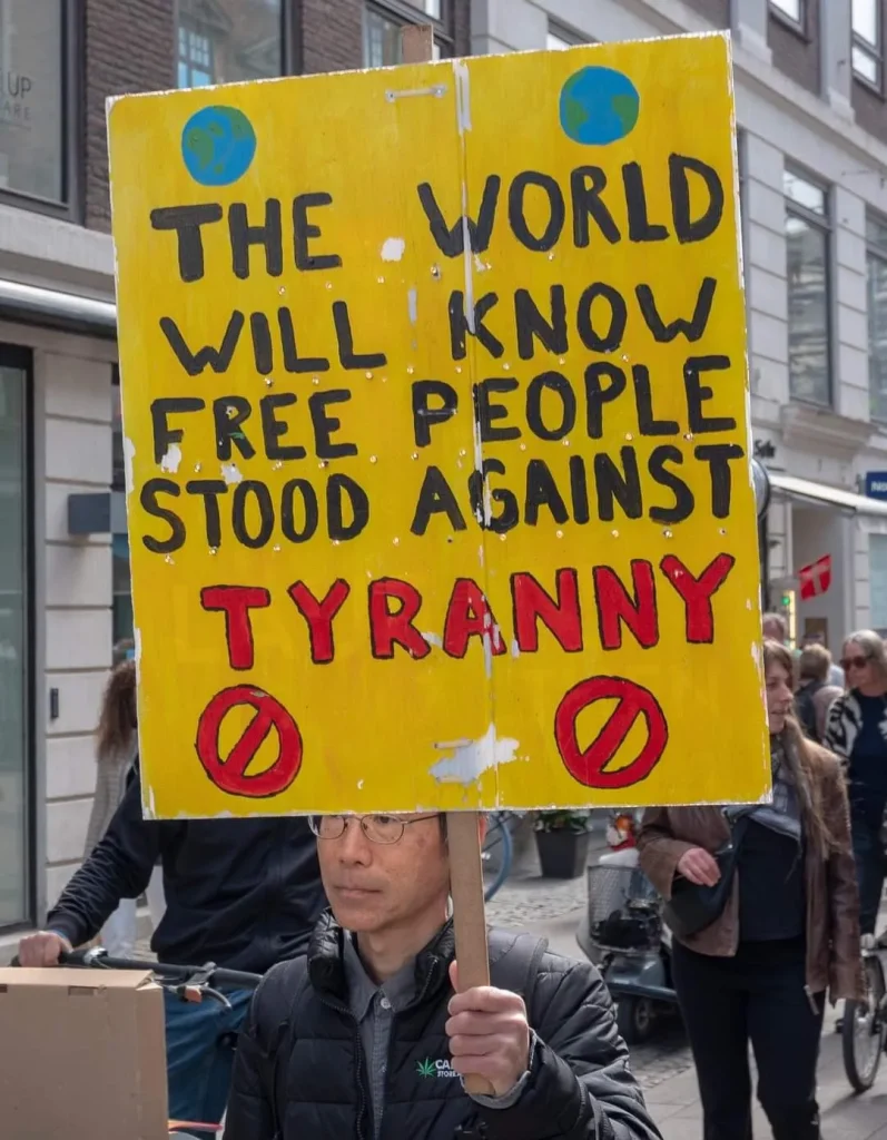 The World Will Know Free People Stood Against Tyranny